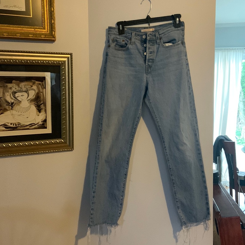 Levi’s wedgie straight jeans